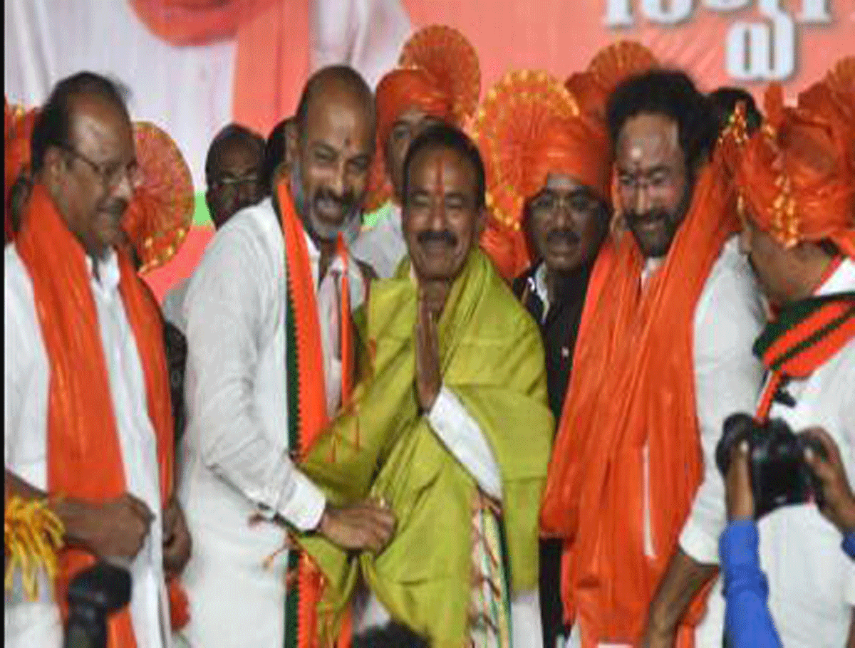 Mahabubnagar: Rajender Welcomes Leaders Into Party