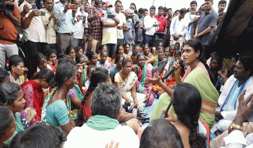 Govt Torturing Tribal Women in Jail: YS Sharmila