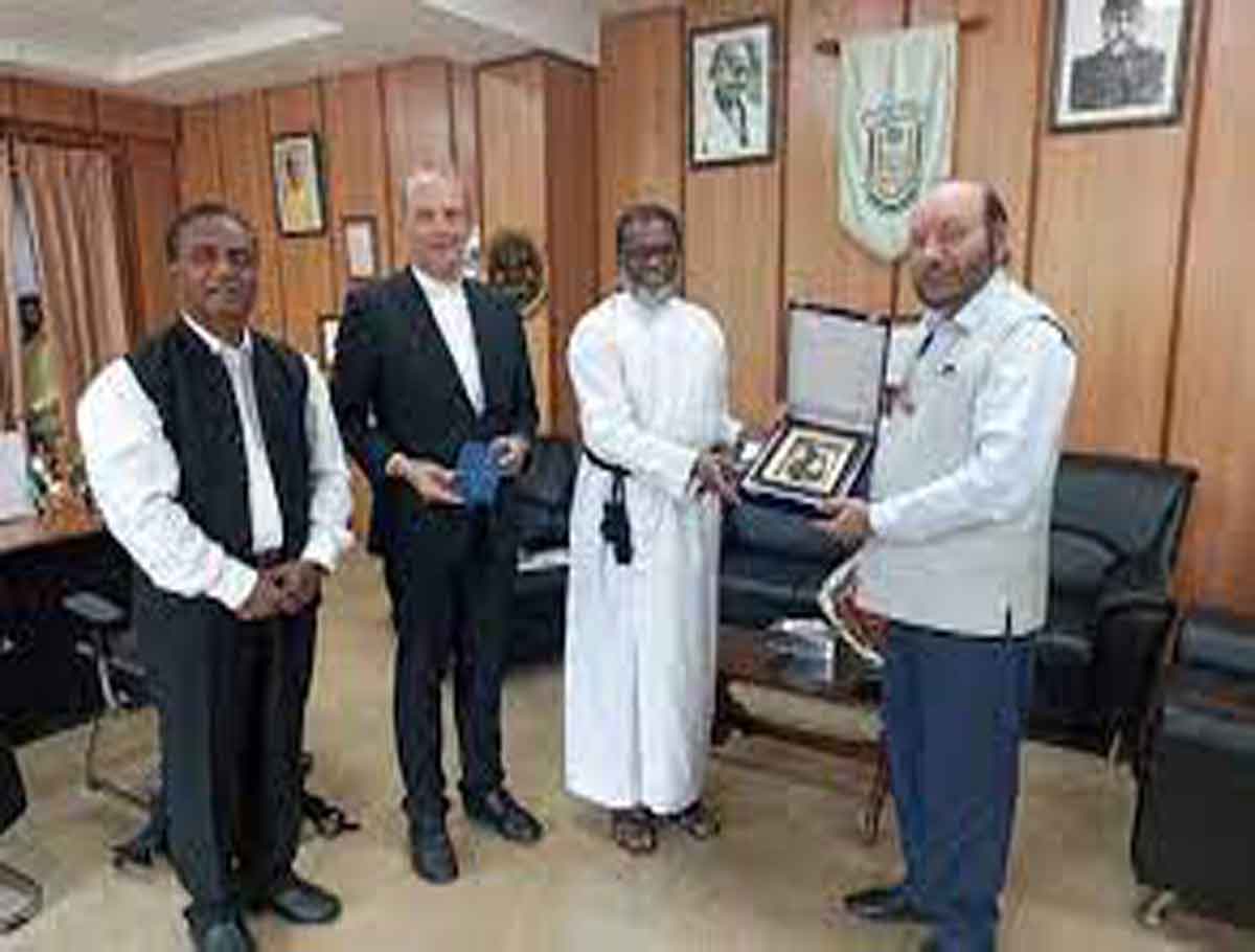 Delegation from German Meets MANUU Vice-Chancellor