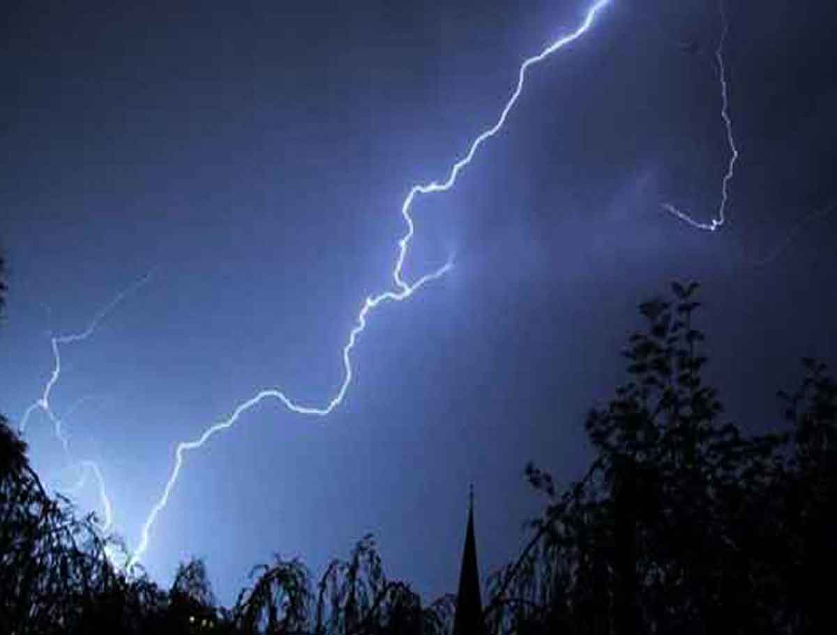 Two People Died from Lightning In Asifabad 