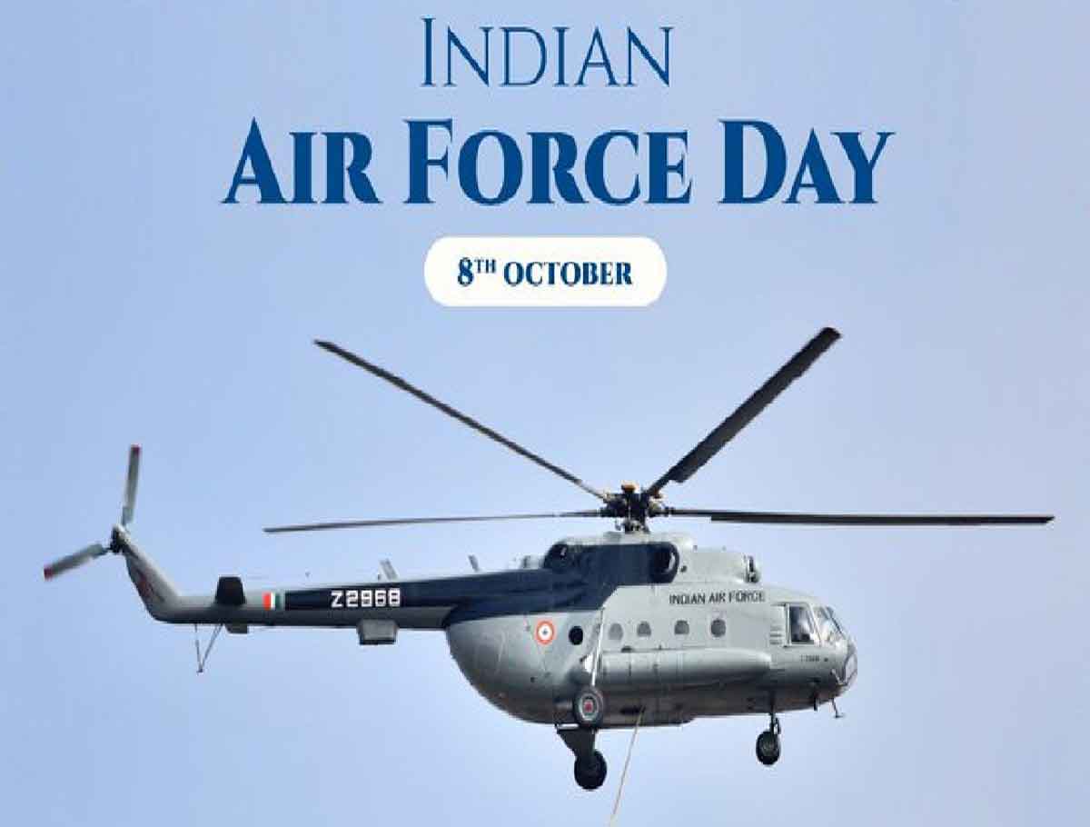 Indian Air Force Celebrates Its Raising Day Today