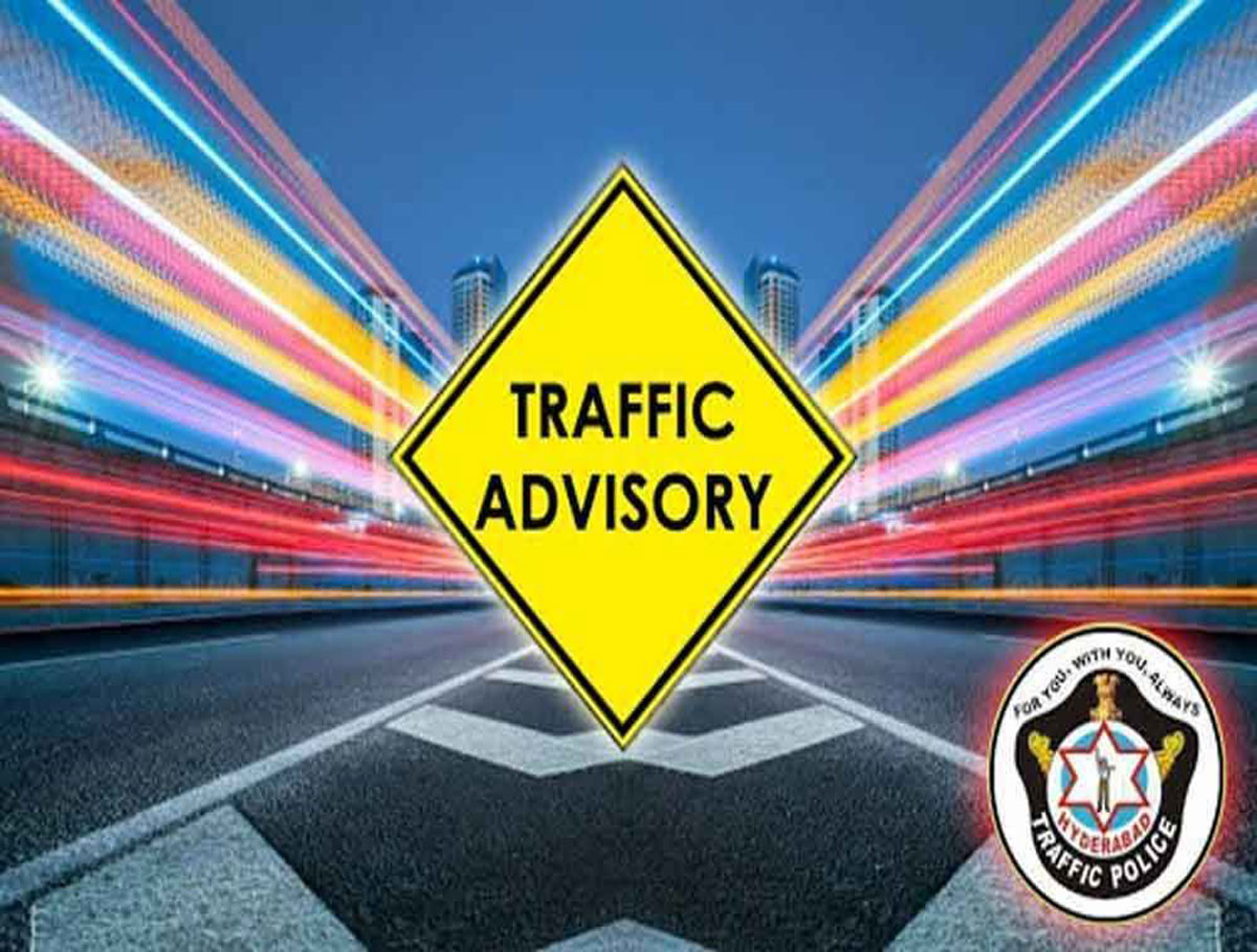 Traffic Advisory Issued in Hyderabad Tomorrow