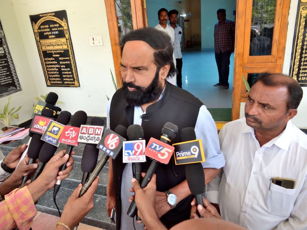 Uttam Kumar Reddy Attends Suryapet Zilla Parishad Meeting