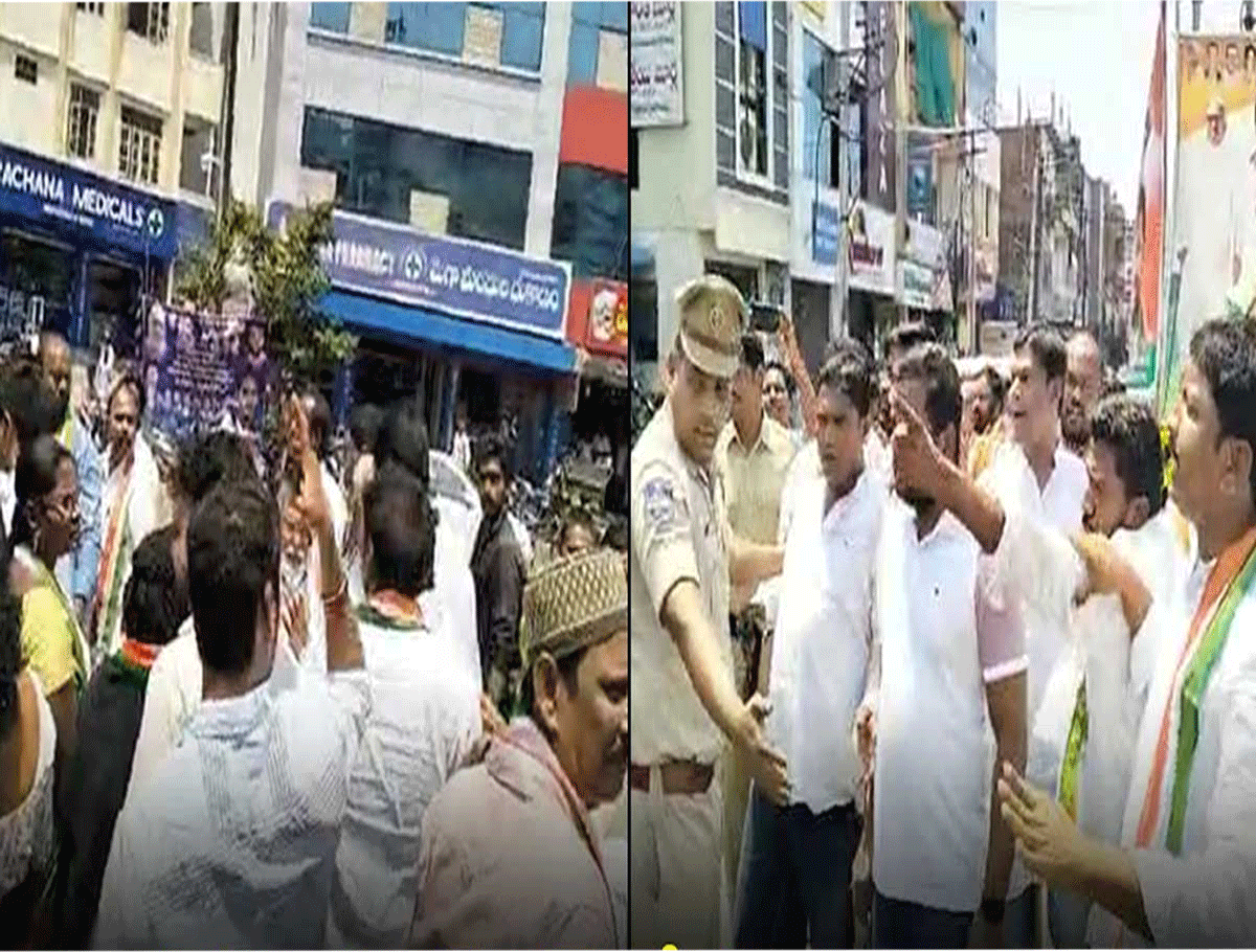 Clash Between BRS Leaders and Congress Leaders