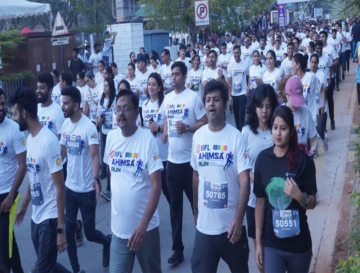 More Than 3,000 Runners Took Part in JITO Ahimsa Run in Hyderabad