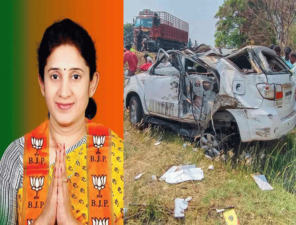 BJP Leader Neeraja Reddy Killed in Road Accident