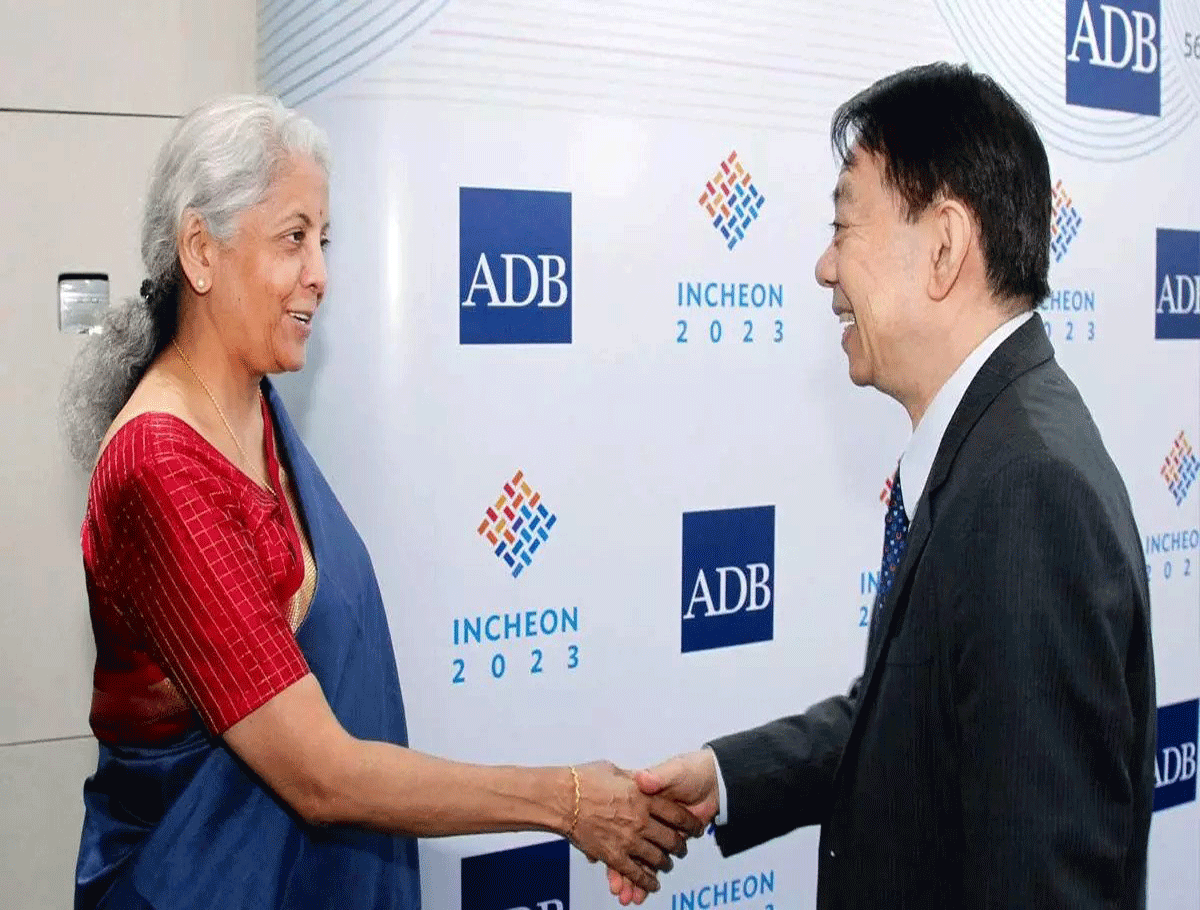 Nirmala Sitharaman Meets ADB Chief