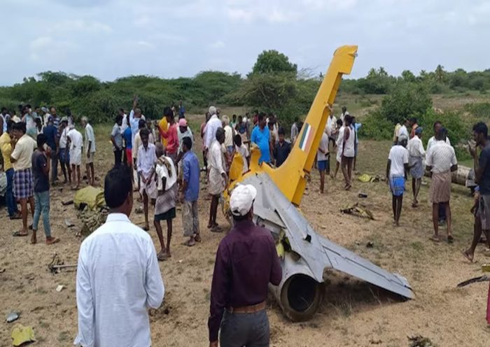 IAF Trainer Aircraft Crashed Karnataka