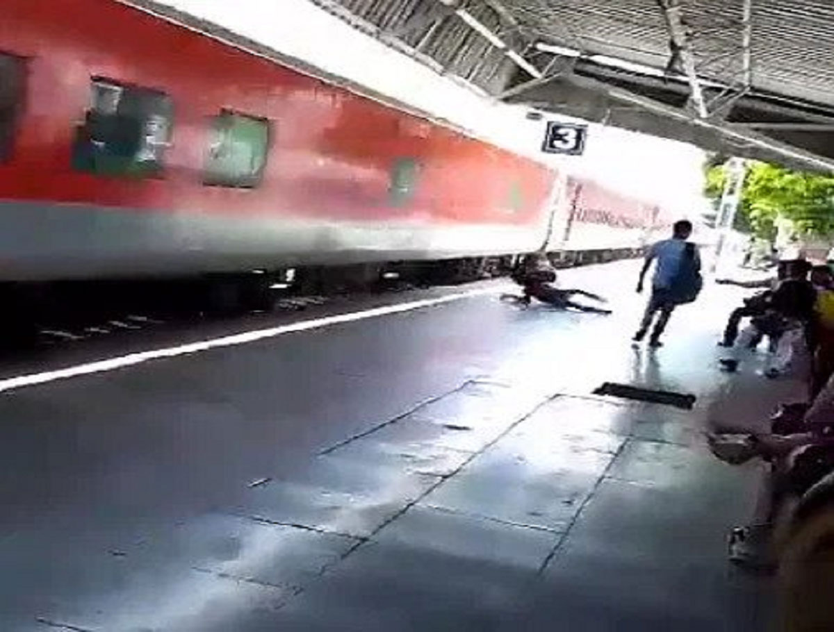 Man Falls From Speeding Express Train In Uttar Pradesh