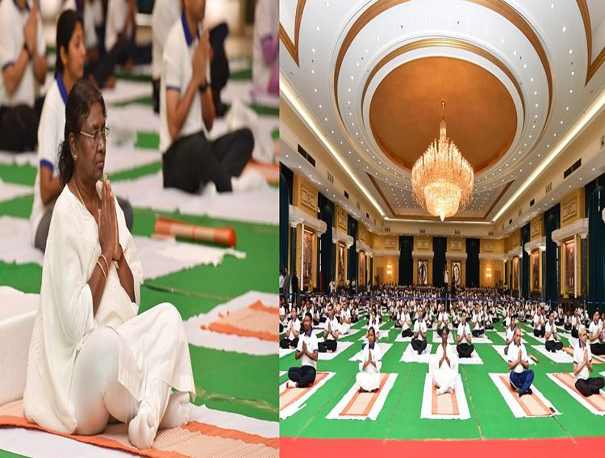 Yoga Is India’s Gift To The World: President Murmu