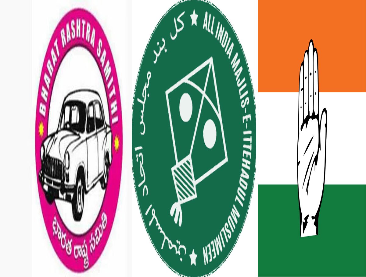 BRS, AIMIM, And Congress Join Together for Fight Against Communal BJP