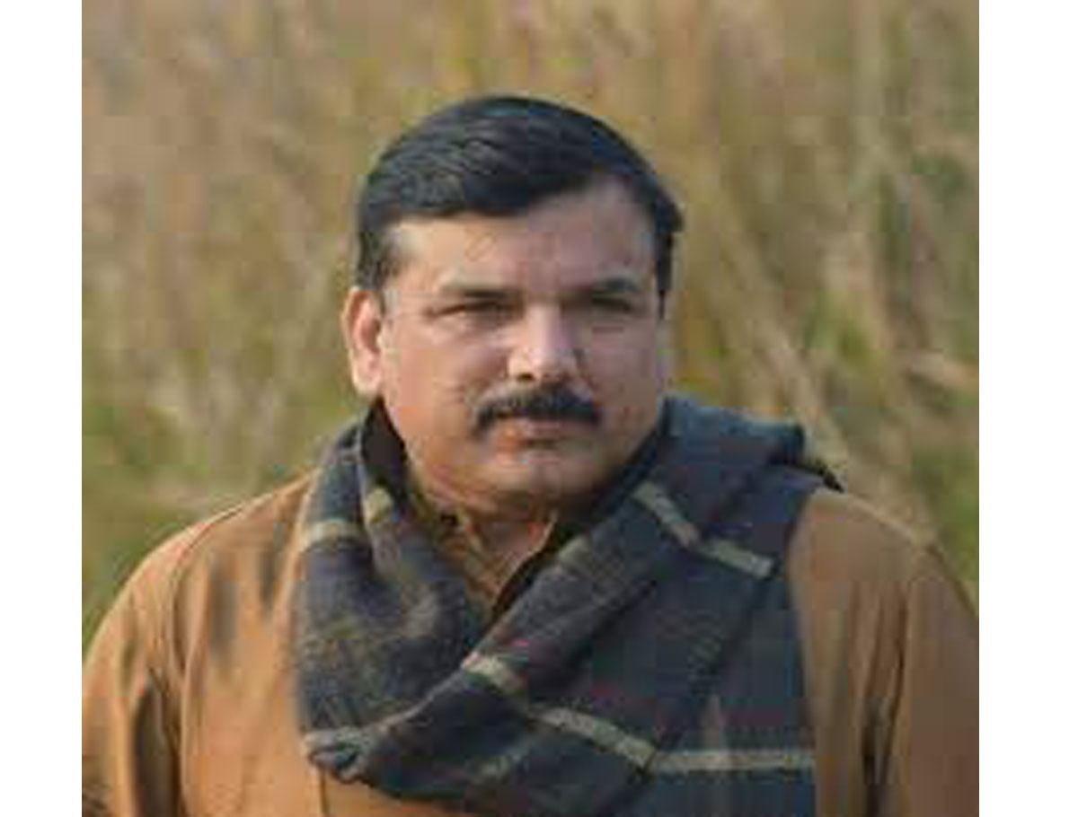 AAP Member Sanjay Singh Suspended