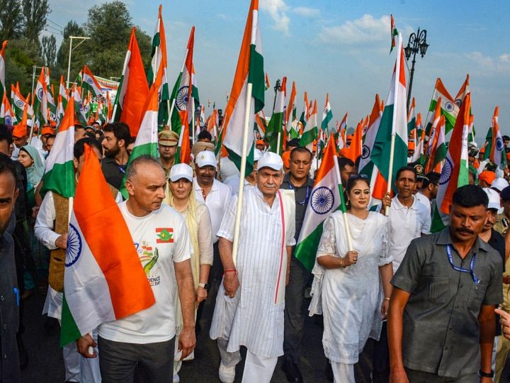 Massive ‘Tiranga’ Rally Held in Shopian Ahead of Independence Day 2023