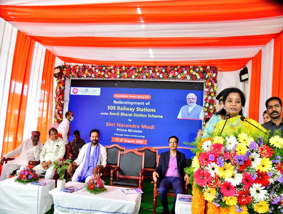 Governor To Travel By Trains In Telangana 