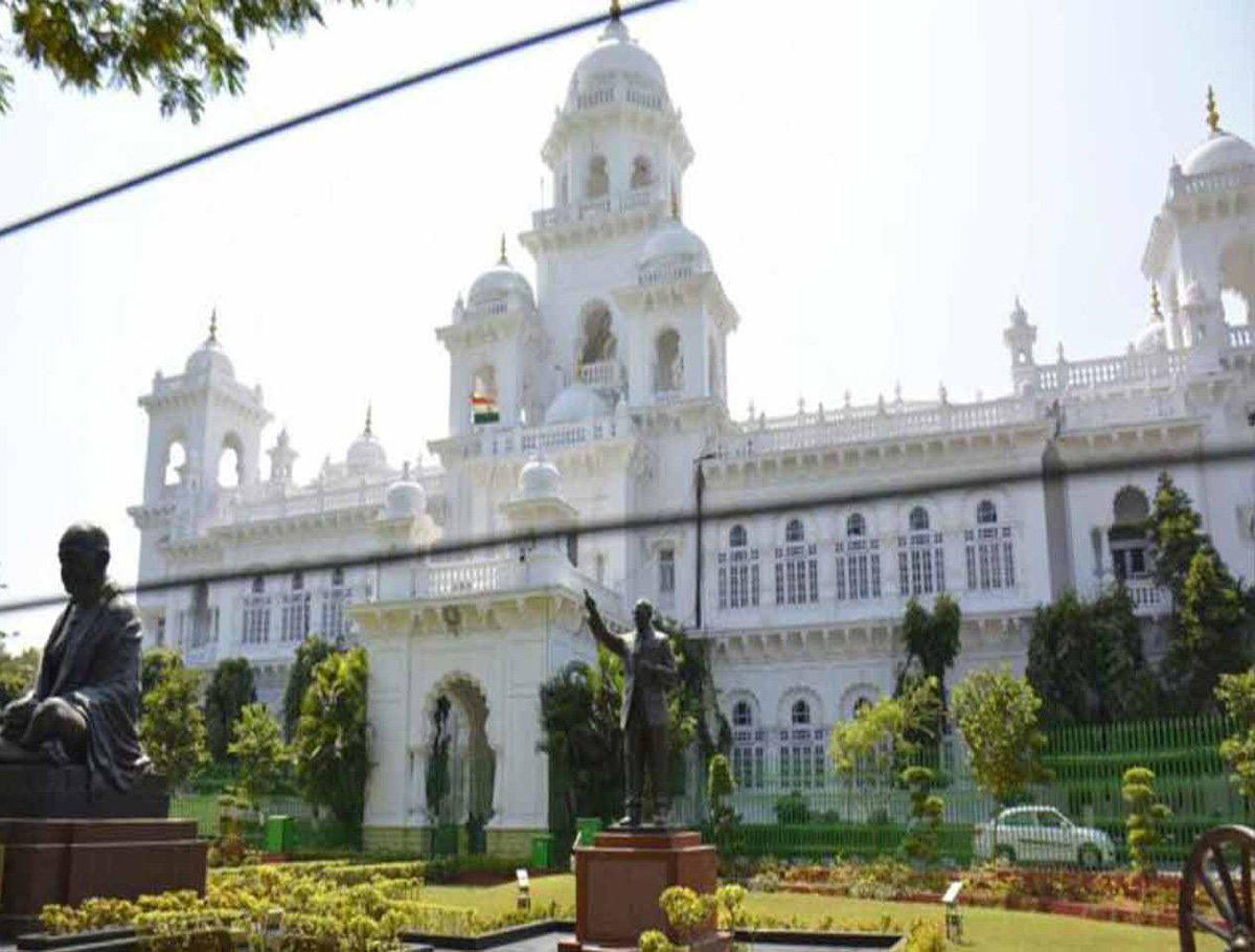 Tension At Assembly: Attempt To Gherao, Protestors Arrested