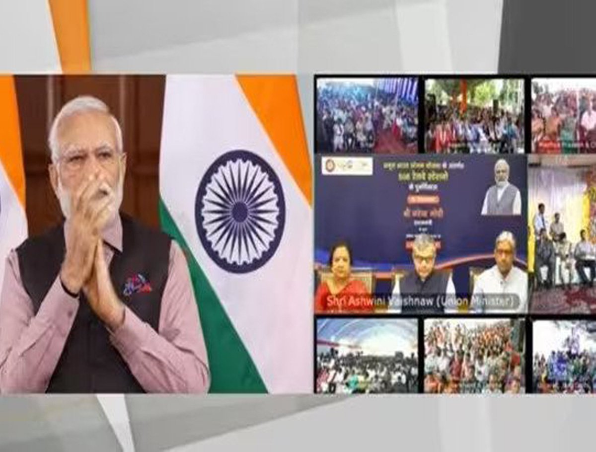 PM Laid Foundation Stone For Redevelopment Of 508 Railway Stations Across The Country