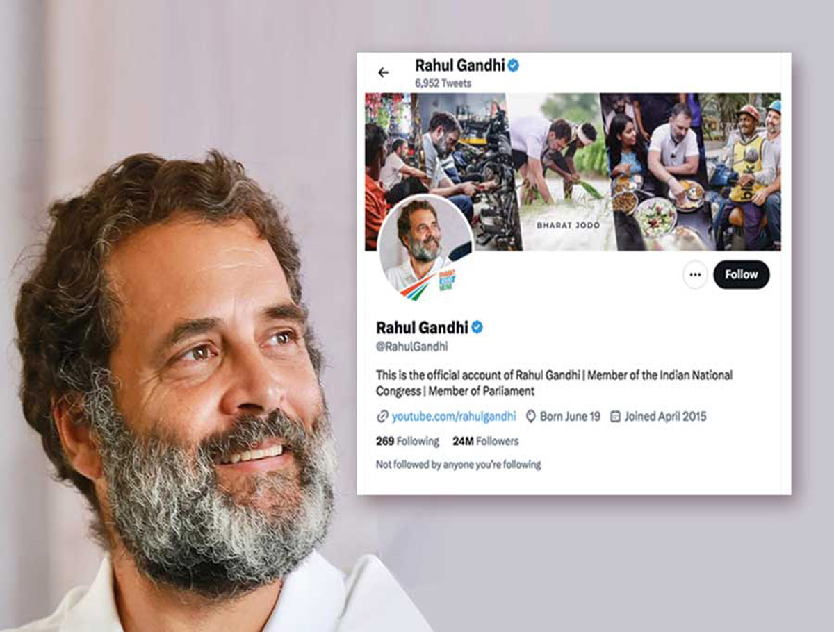 Rahul Gandhi Changed His Twitter Bio To 'Member Of Parliament' From Earlier "Disqualified MP" 