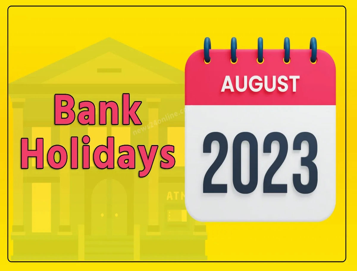 14 Days Holidays For Banks in August 2023