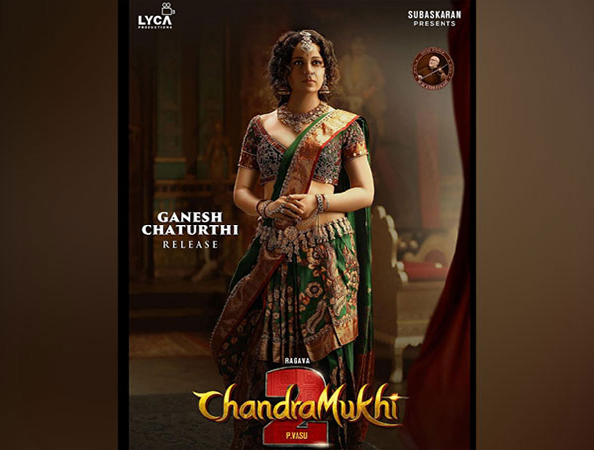 First Look Of Kangana Ranaut as Chandramukhi Is Unveiled