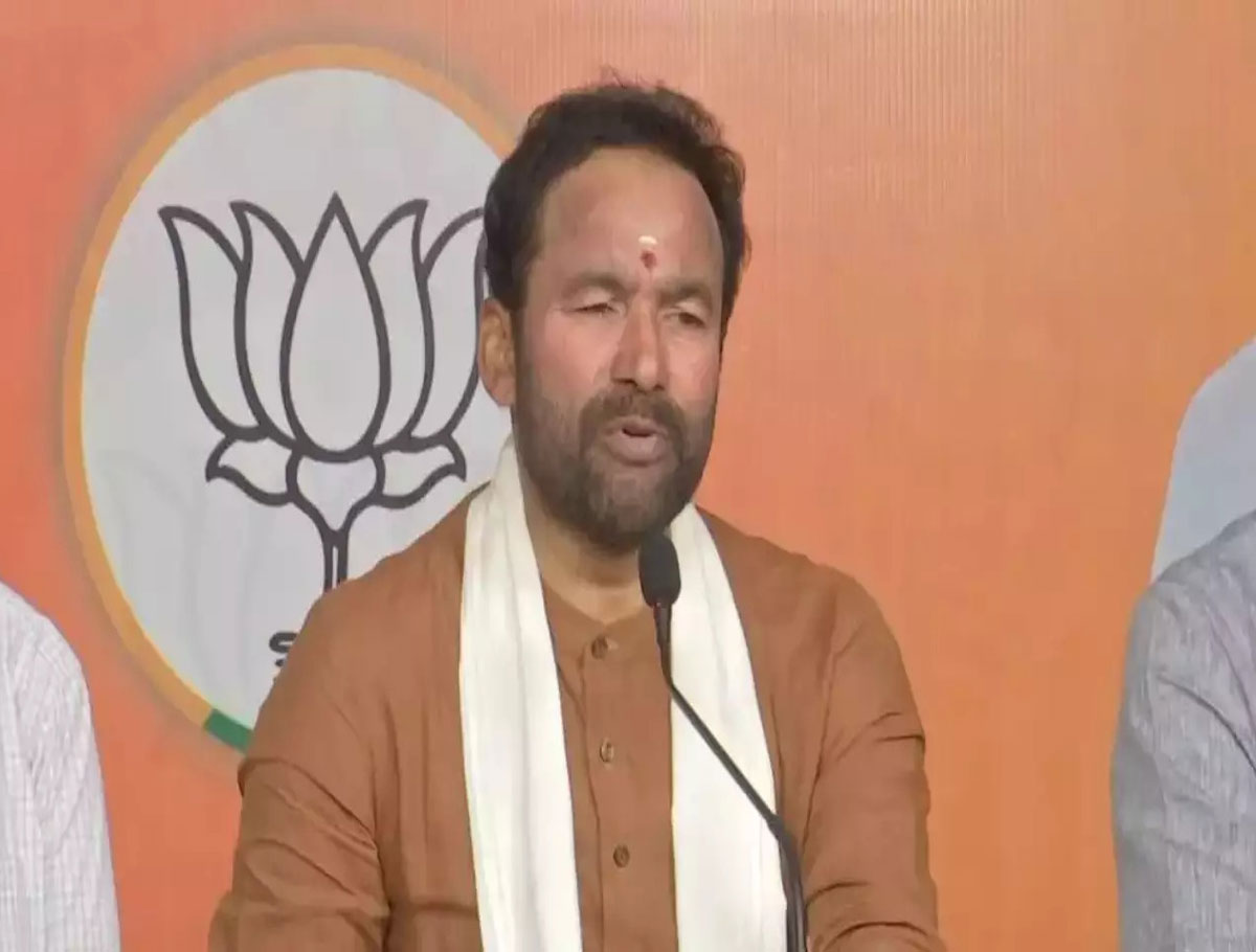 Secret Agreement is There Between Congress and AIMIM: Kishan Reddy