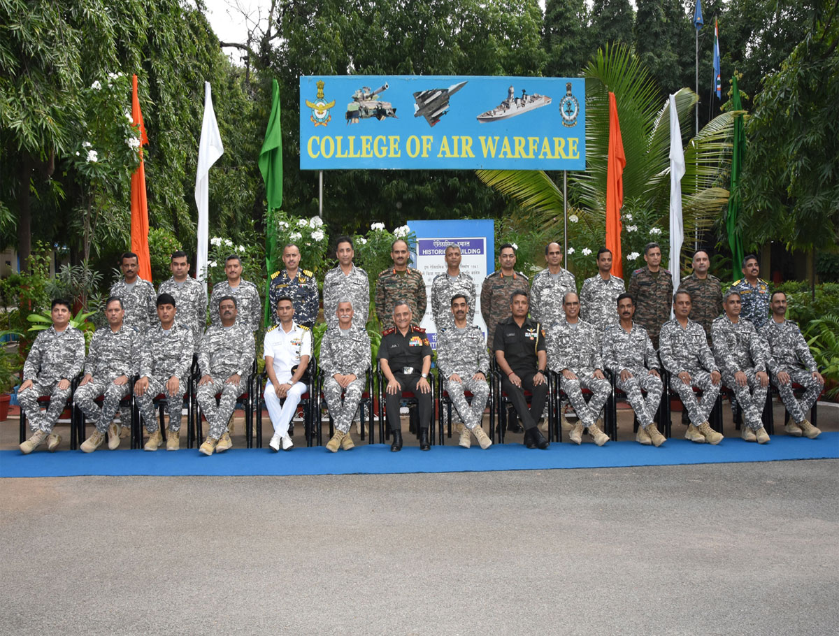 The Chief Of Defence Staff Visits College Of Air Warfare