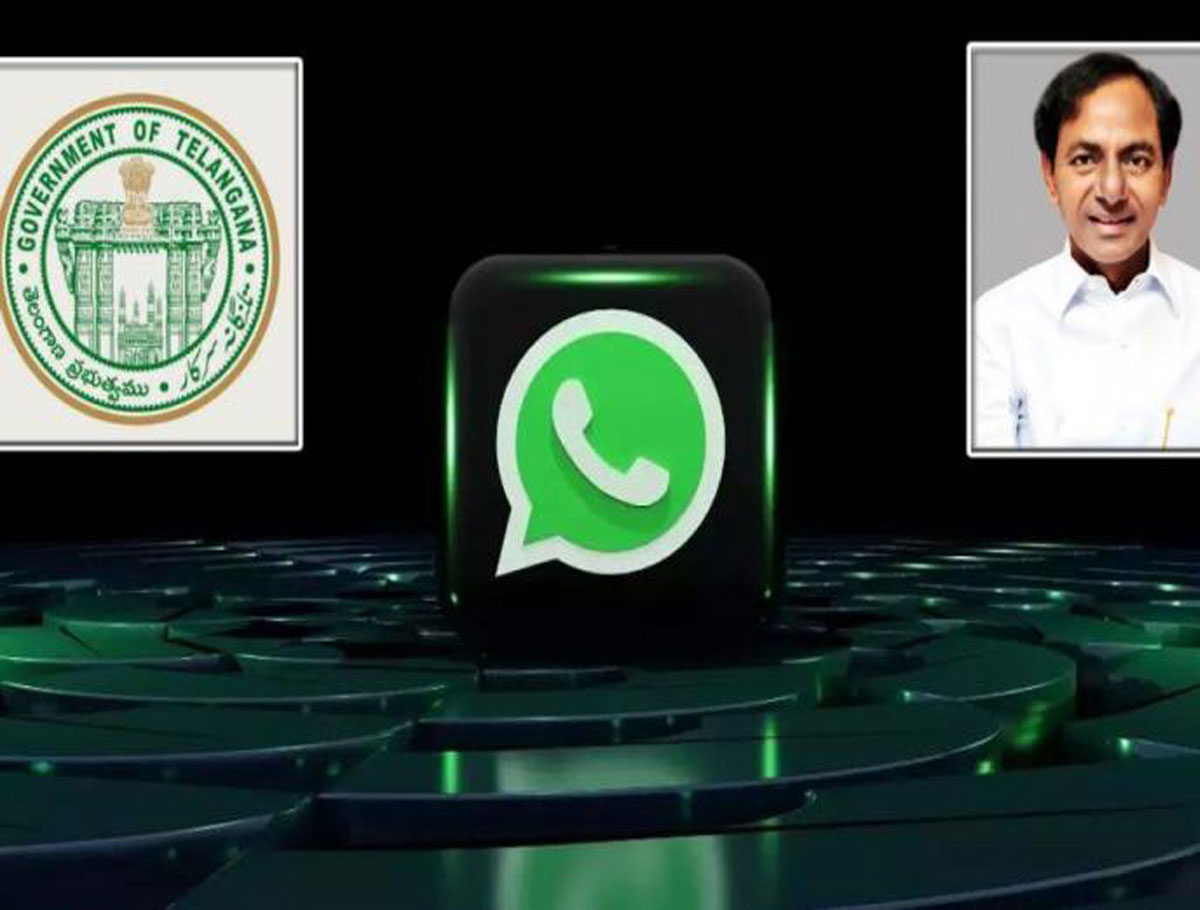 Telangana State CMO Started WhatsApp Channel 