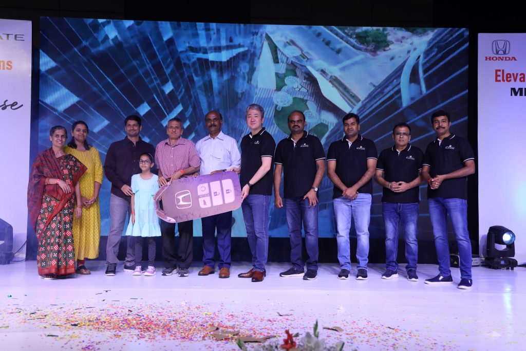 Honda Cars India Flags Off Its First Mega Delivery Event for Honda Elevate