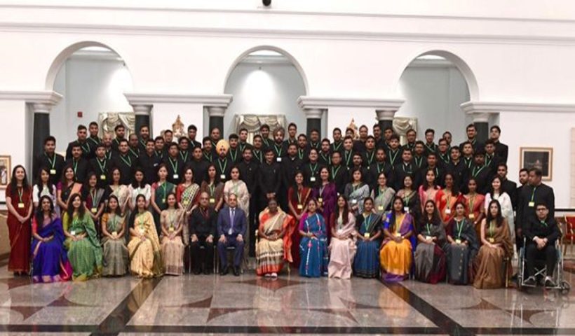 IAS Officers Of 2021 Batch Call On The President