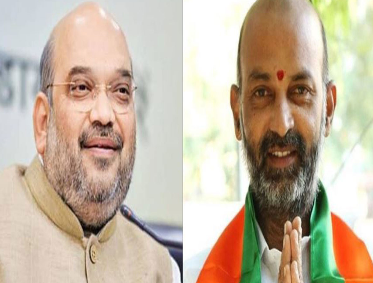 Bandi Sanjay Met With Amit Shah Discussion In The BJP Circle