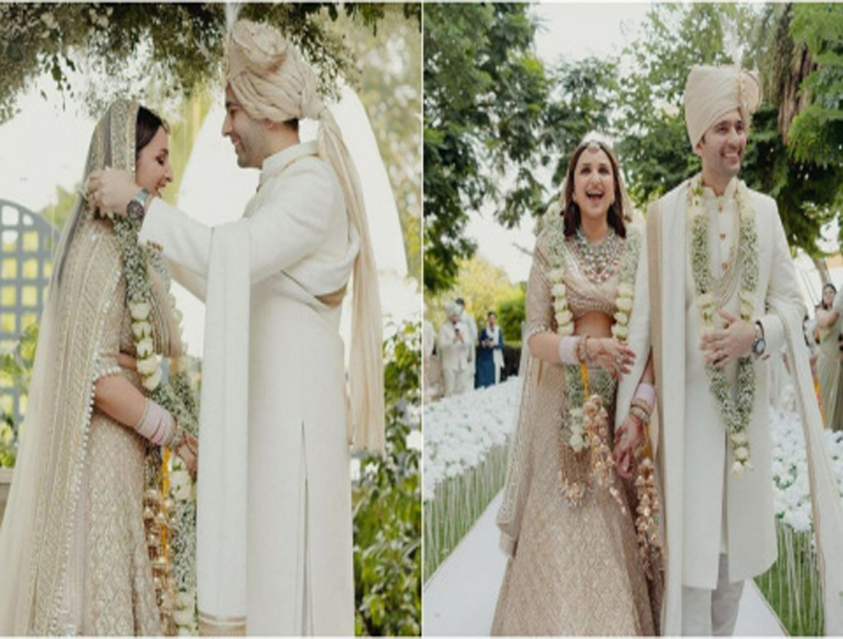 Parineeti Chopra And Raghav Chadha Shared Pictures From Wedding