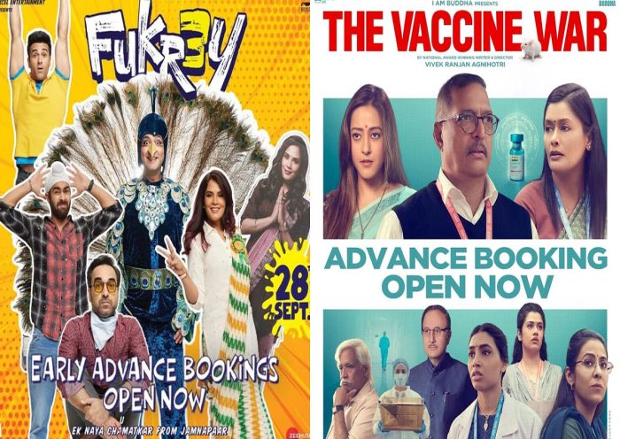 Advance Booking for ‘Fukrey 3’ And ‘The Vaccine War’ Is Opened