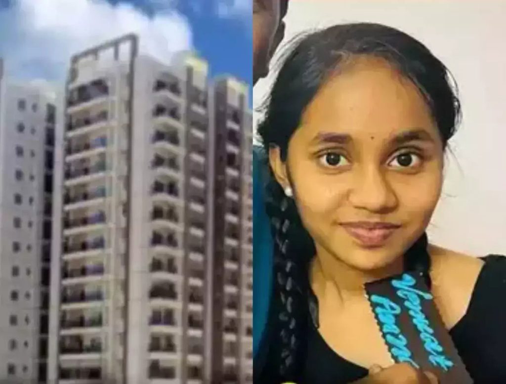 Girl Commits Suicide By Jumping From 15th Floor in Hyderabad