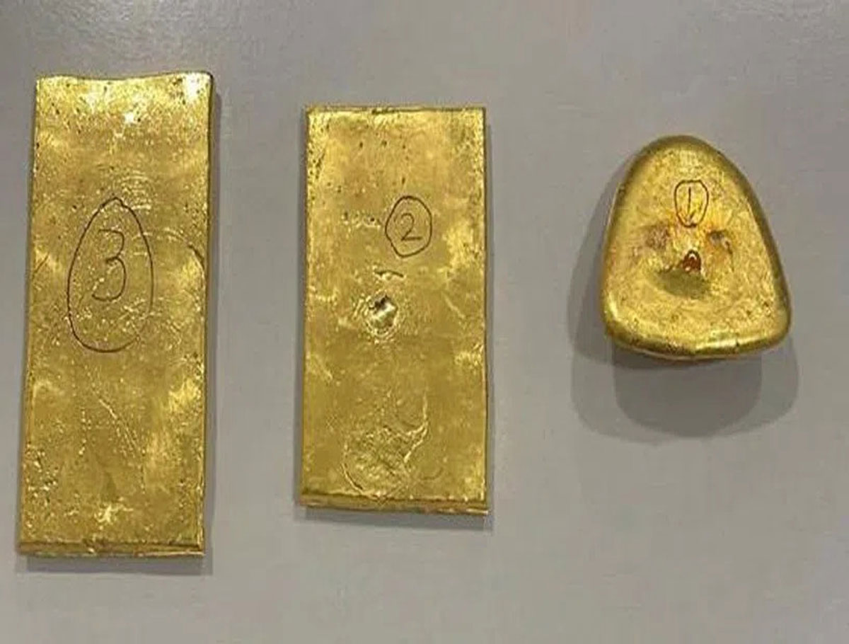 Gold Worth Rs. 12.57 Lakh Seized at RGIA Airport