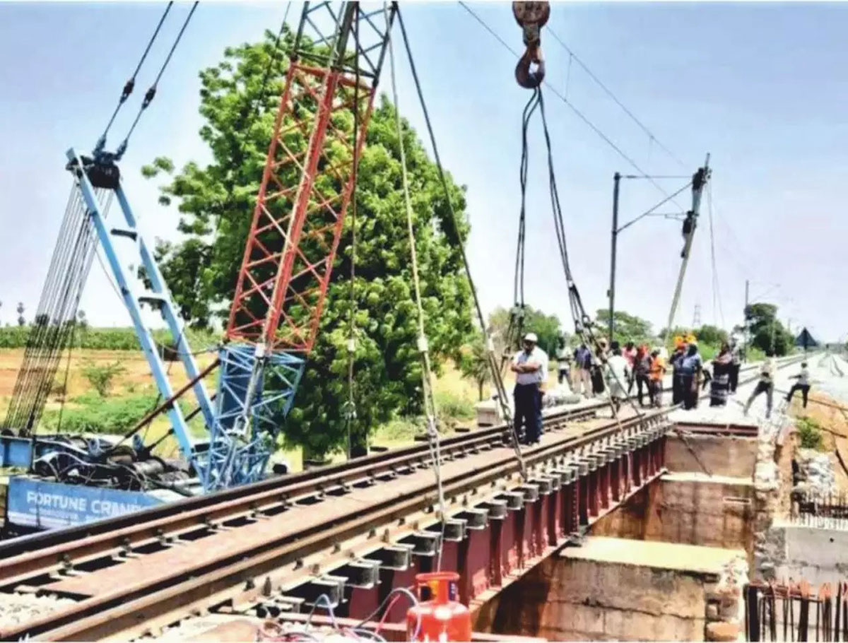 Works Of Basanthnagar Railway Bridge Is Started