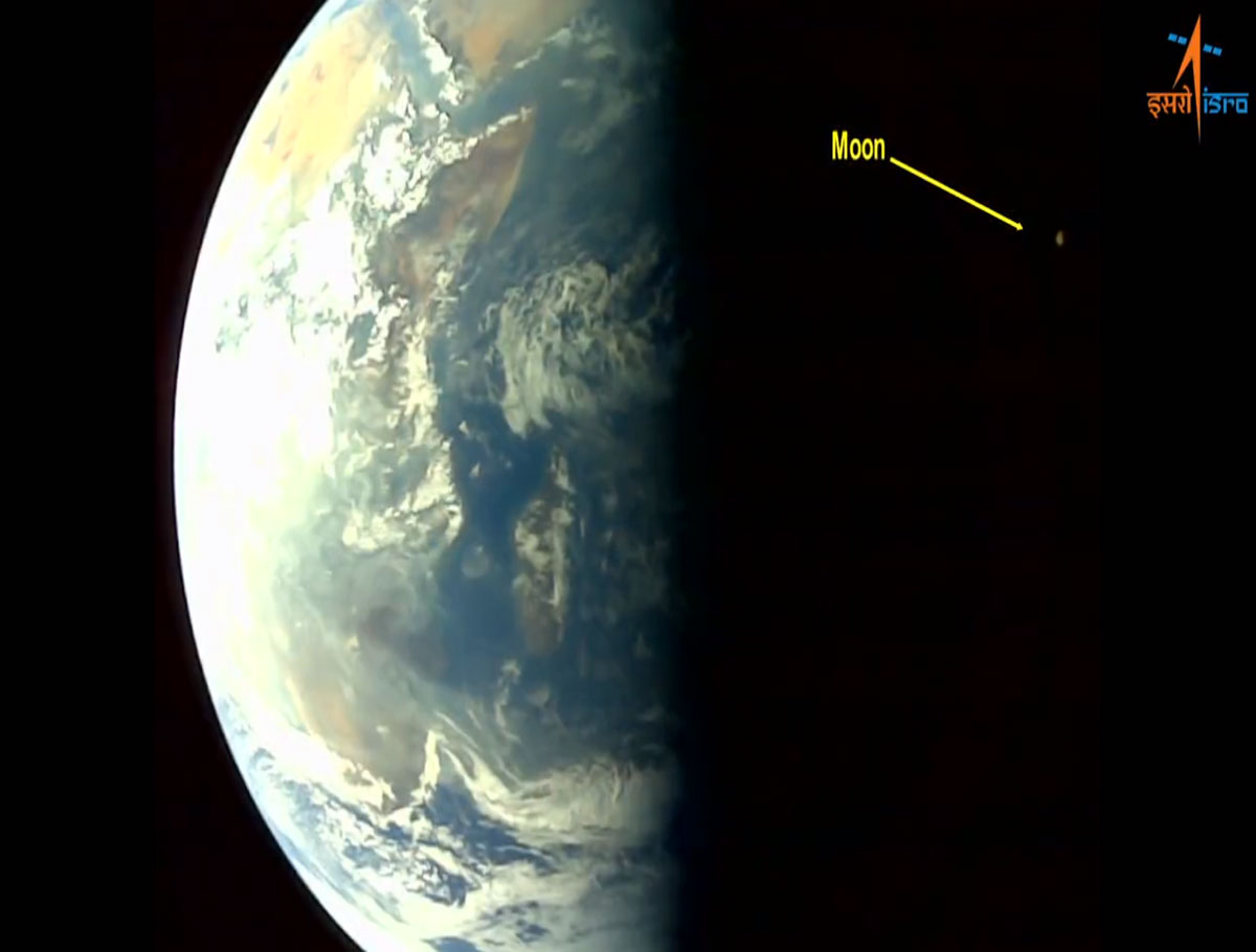 Aditya-L1 Takes a Selfie And Images Of The Earth And Moon: ISRO
