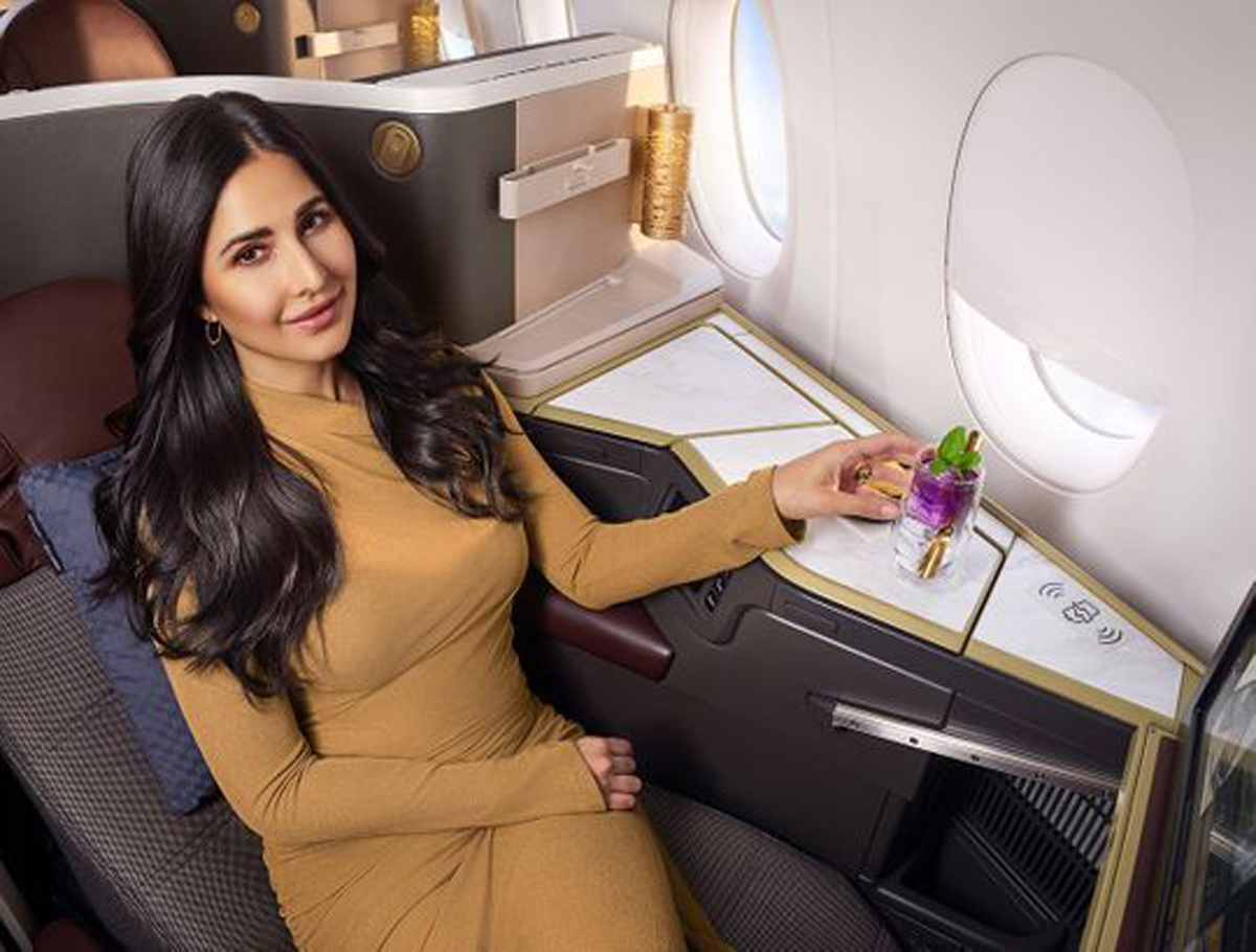 Katrina Kaif Named as Brand Ambassador Of Etihad Airways
