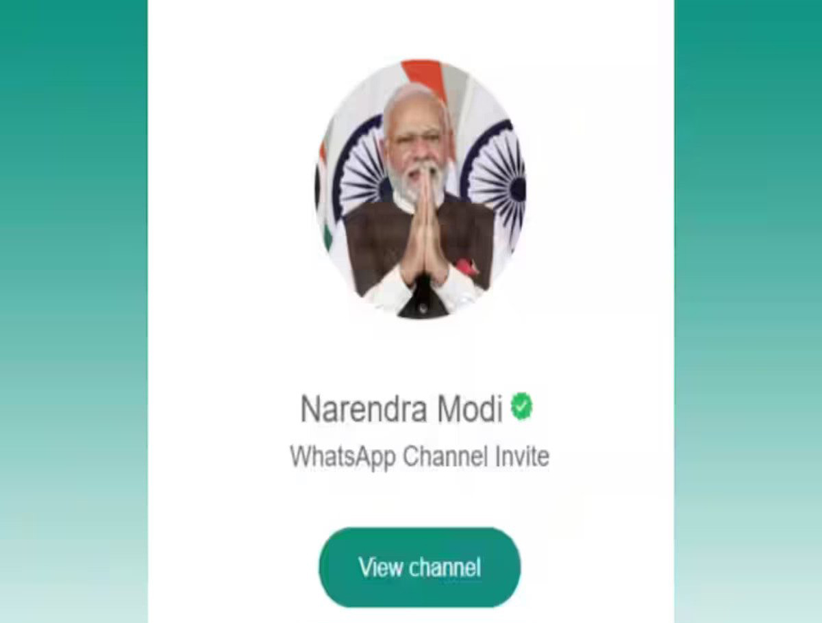 WhatsApp Channel Of PM Modi Crosses 5M Followers
