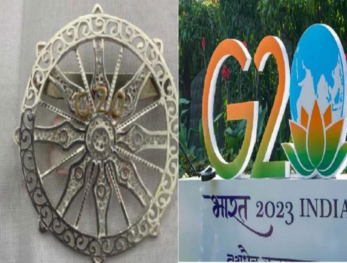 Silver Ashoka Chakra Badres Crafted For G20 Summit