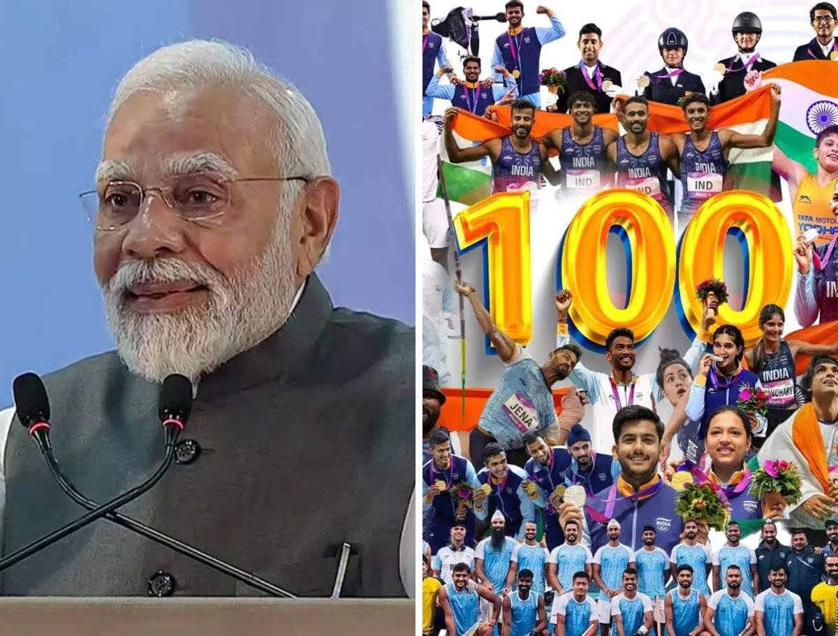 100 medals - A momentous achievement for India at the Asian Games: PM