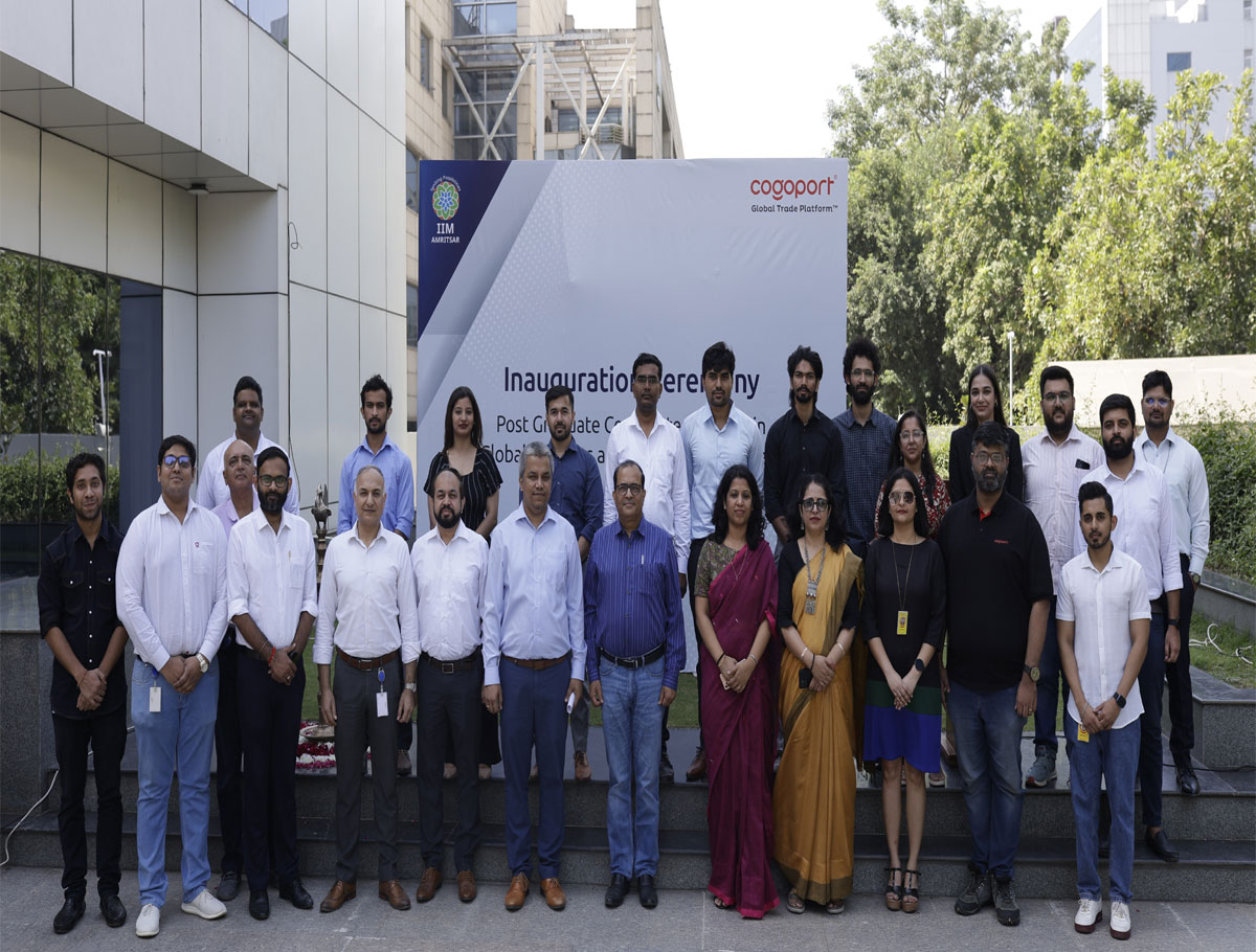 The Cogoport and IIM Amritsar Unveil Pioneering Post-Graduate Certificate Program
