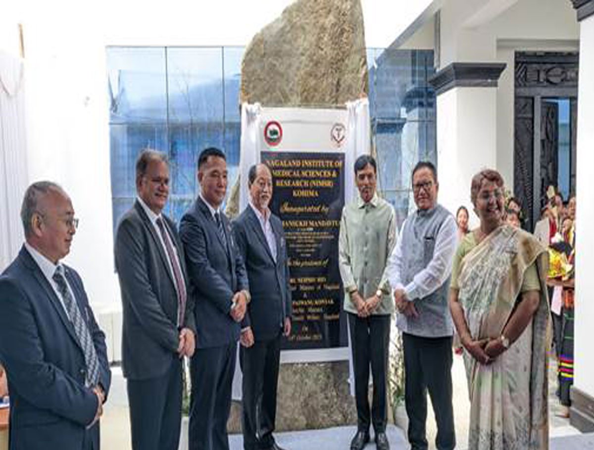 Dr. Mansukh Mandaviya inaugurates NIMSR in The Kohima, Nagaland