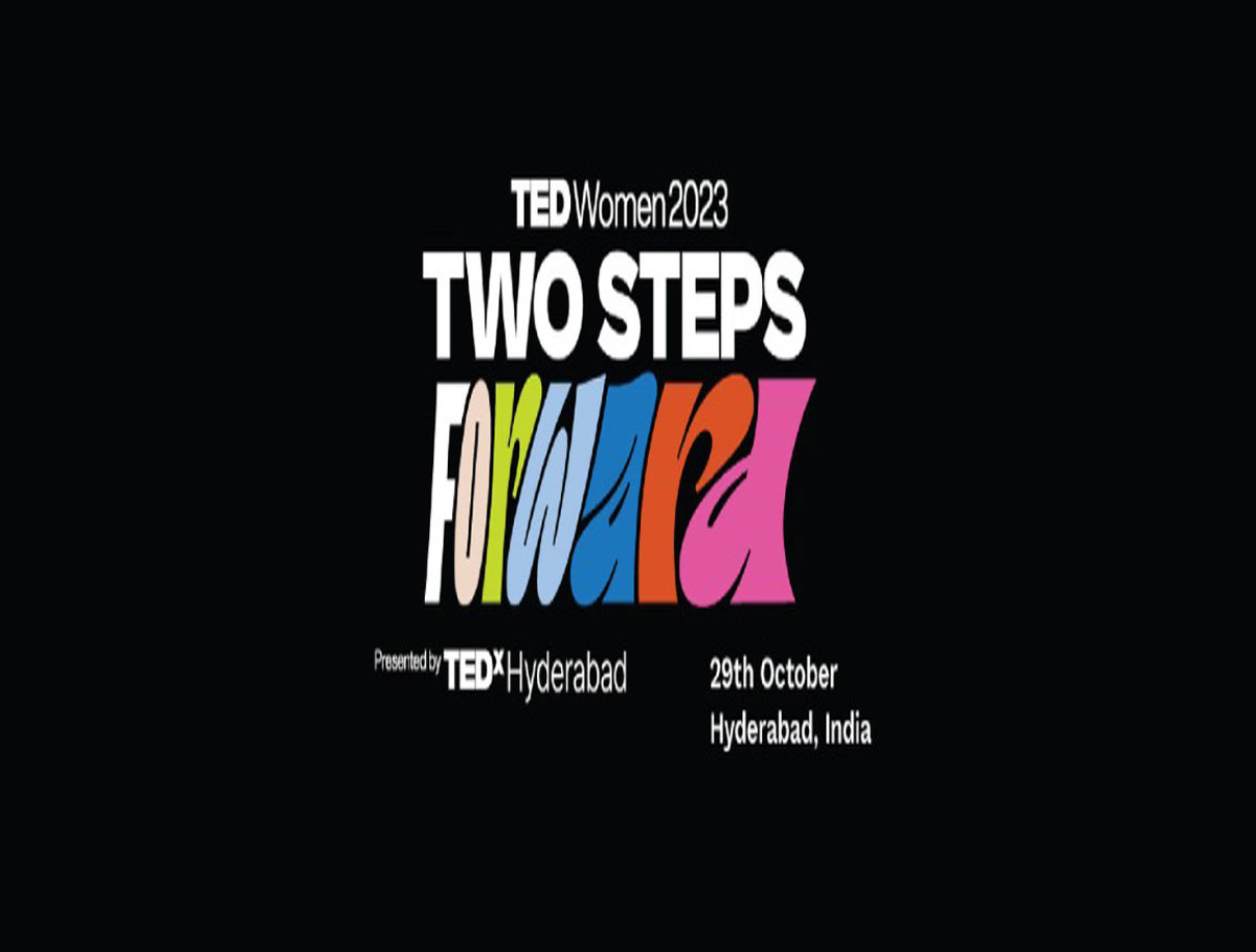 TEDx Hyderabad Women 2023 a half-day TEDx event will be held on Sunday with the theme Two Steps Forward