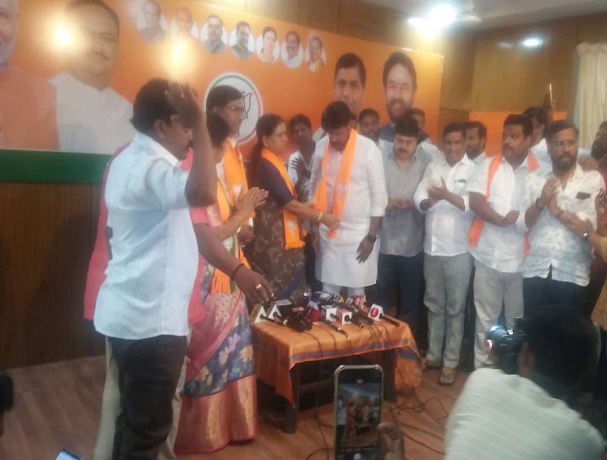 BJP has Cleared The Line For Chikoti Praveen, Joined
