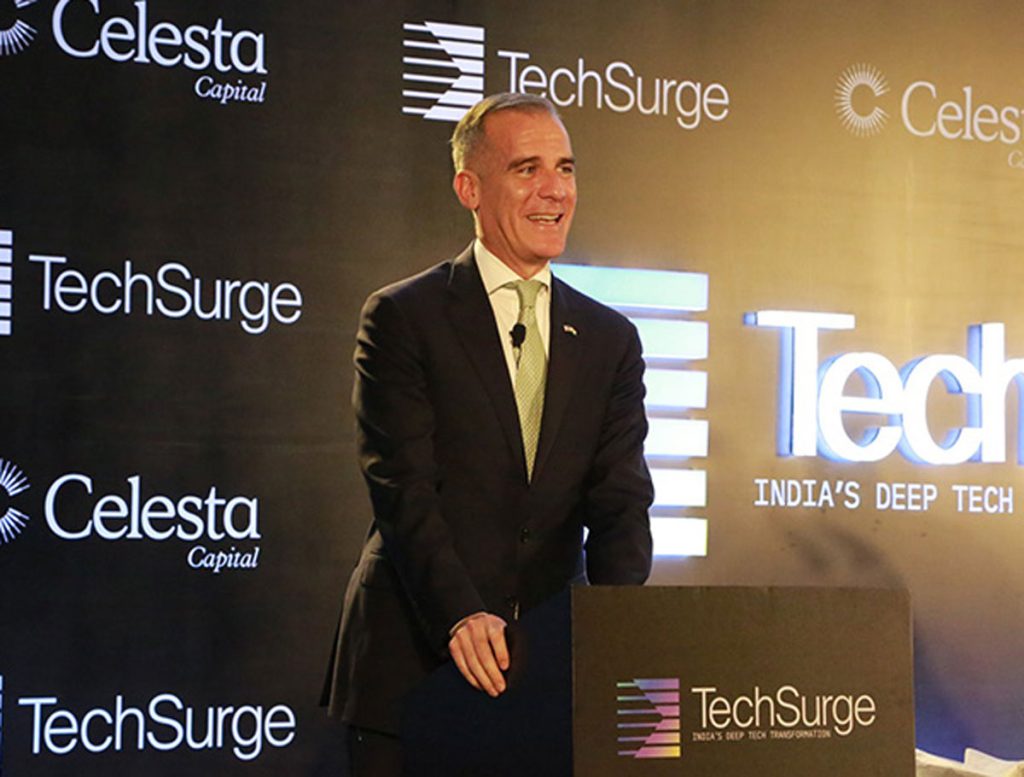 U.S. Ambassador Eric Garcetti Made Remarks At the “TechSurge: India's Deep Tech Transformation” Conference