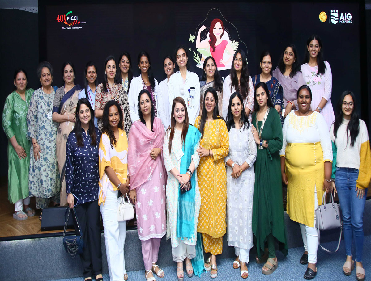 Healthier Women, Healthier Society, a session held jointly by FLO and AIG Hospitals