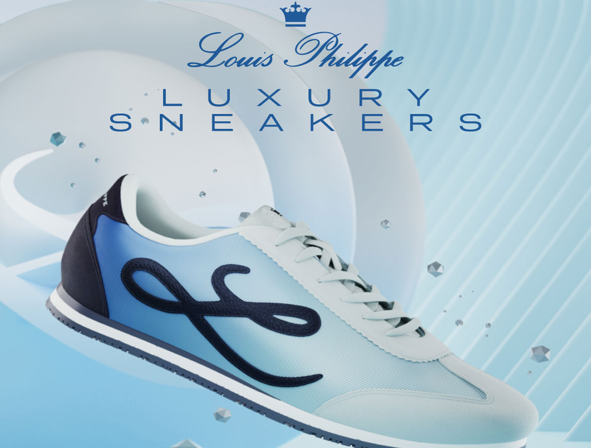 Louis Philippe expands its portfolio with the launch of a luxurious sneaker range
