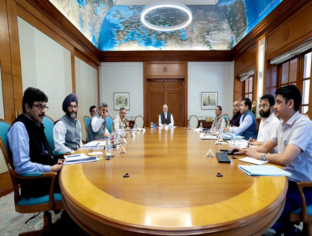 PM holds an important meeting to review announcements made in his Red Fort speech