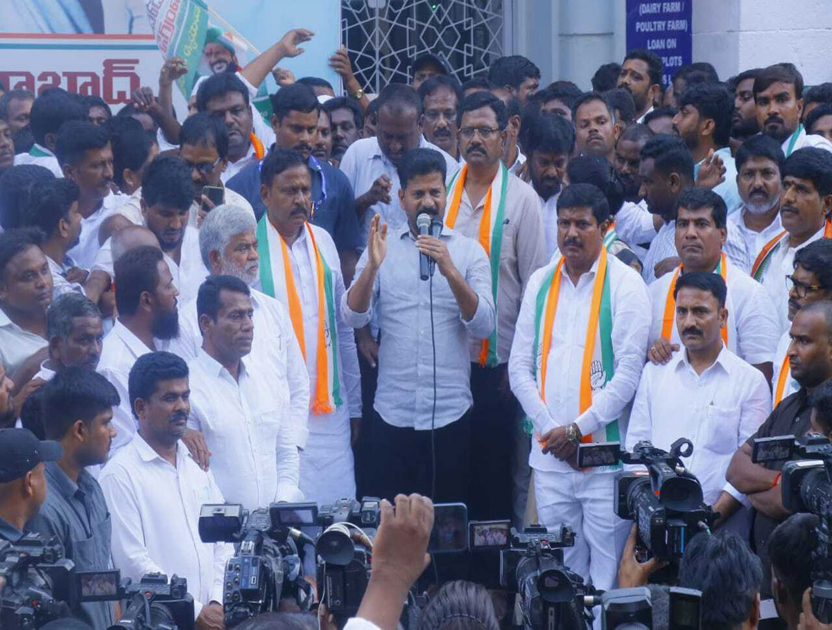 Why Asaduddin Owaisi Is Supporting KCR When BRS And BJP Are One: Revanth Reddy