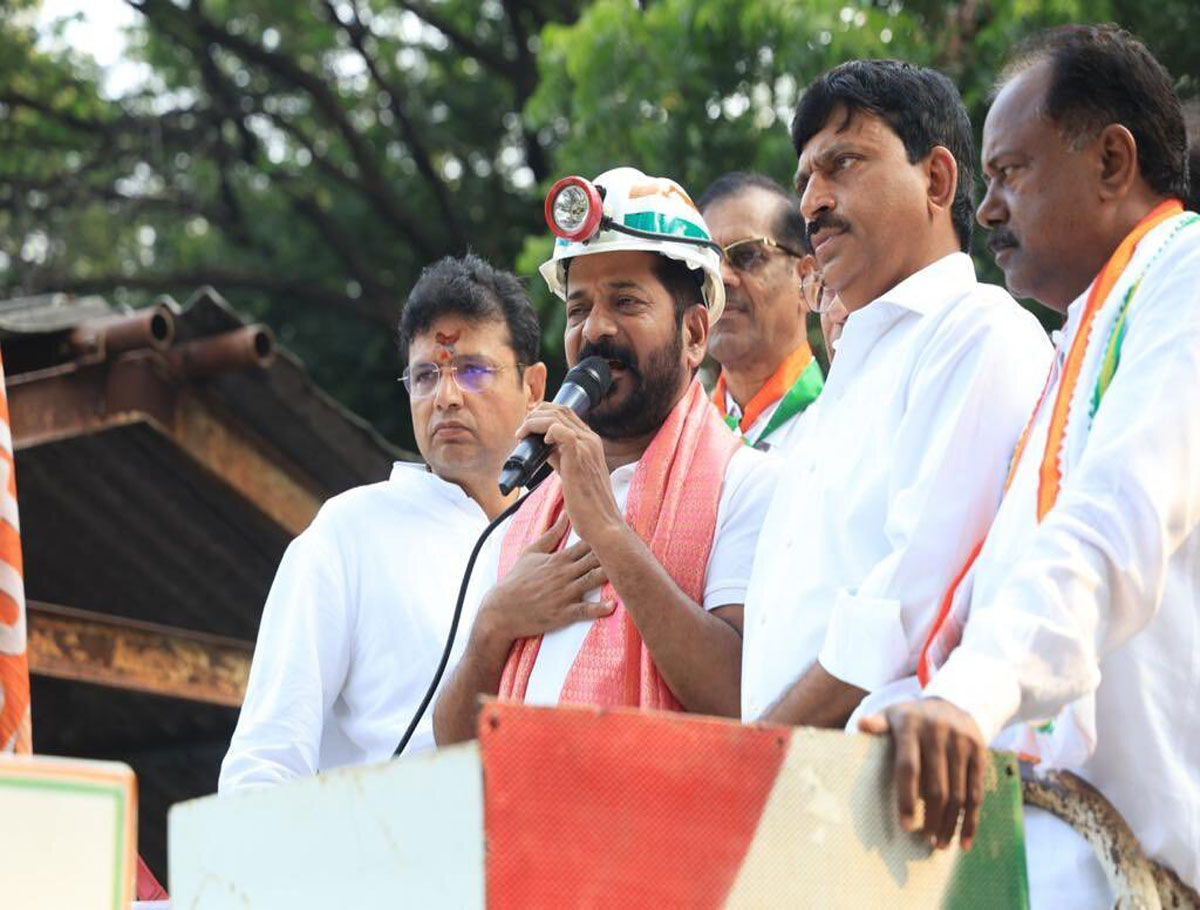 If Congress Comes in Power, All The Problems Of SCCL Employees Will Be Solved: Revanth Reddy Promise