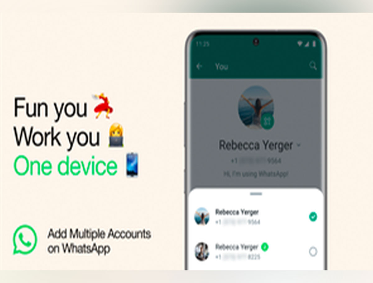 Use Two Accounts On WhatsApp at The Same Time Soon